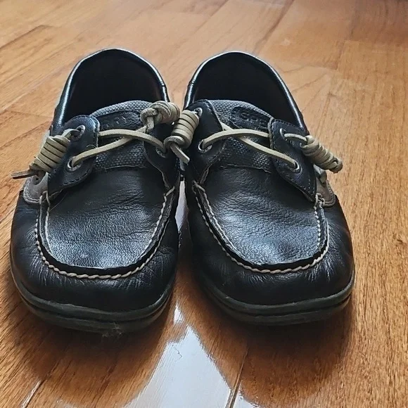 Sperry Koifish Waxy Leather Boat Shoes Womens Size 7 - Picture 4 of 7